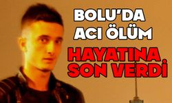 Bolu’da genç hayatına son verdi