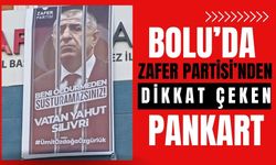 ZAFER PARTİSİ'NDEN ÜMİT ÖZDAĞ PANKARTI..