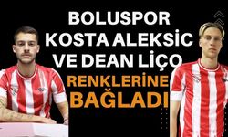 Boluspor, Kosta Aleksic ve Dean Liço renklerine bağladı