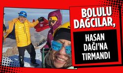 Bolulu dağcılar, Hasan Dağı'na tırmandı