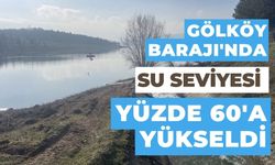 Gölköy Barajı'nda su seviyesi yüzde 60'a yükseldi