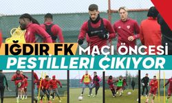 Iğdır FK Maçı Öncesi Pestilleri Çıkıyor