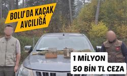 Bolu'da kaçak avcılığa 1 milyon 50 bin TL ceza