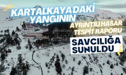 Kartalkaya'daki yangının ayrıntılı hasar tespit raporu savcılığa sunuldu