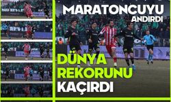 Maratoncuyu andırdı dünya rekorunu kaçırdı