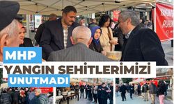 MHP YANGIN ŞEHİTLERİMİZİ UNUTMADI