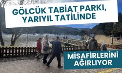 Gölcük Tabiat Parkı, yarıyıl tatilinde misafirlerini ağırlıyor