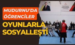 Mudurnu'da öğrenciler oyunlarla sosyalleşti