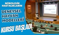 Nörolojik Hastalıkların Deneysel Hayvan Modelleri Kursu başladı