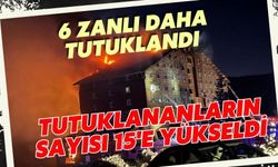 Kartalkaya'daki otel yangınına ilişkin 6 zanlı daha tutuklandı