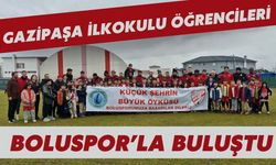 Gazipaşa İlkokulu öğrencileri Boluspor’la buluştu