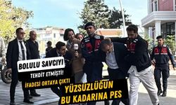 BOLULU SAVCIYI TEHDİT ETMİŞTİ!