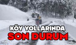 Bolu’da köy yollarında son durum