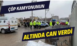 Çöp kamyonunun altında kalan yaşlı kadın hayatını kaybetti