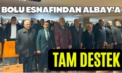 Bolu Esnafından Albay'a tam destek