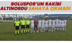 Boluspor’un rakibi Altınordu sahaya çıkmadı