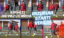 Kırmızı Beyazlılarda Erzurum startı verildi