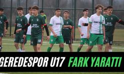 Geredespor U17  Fark Yarattı