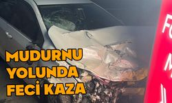 Mudurnu yolunda kaza 1 yaralı