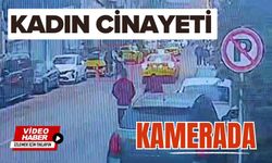 Kadın cinayeti kamerada