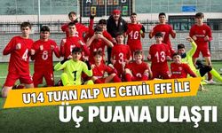 U14 Tuan Alp ve Cemil Efe ile üç puana ulaştı