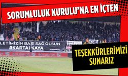 Sorumluluk Kurulu’na en içten teşekkürlerimizi sunarız