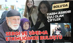 Yarım asırdır evli olan çiftler, sergi ve sinema etkinliğinde buluştu