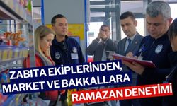 Zabıta ekiplerinden, market ve bakkallara ramazan denetimi