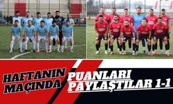 Haftanın Maçında Puanları Paylaştılar  1-1