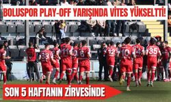 Boluspor Play-Off Yarışında Vites Yükseltti! Son 5 Haftanın Zirvesinde