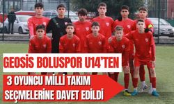 Geosis Boluspor U14’ten 3 Oyuncu Milli Takım Seçmelerine Davet Edildi