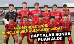 Geosis Boluspor, Gençlerbirliği U15 Karşısında Haftalar Sonra Puan Aldı