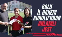 Bolu İl Hakem Kurulu'ndan Anlamlı Jest