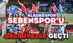 Aladağspor, Sebenspor'u Galibiyetle Geçti