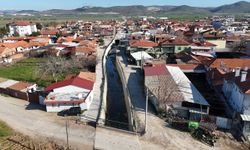 Altıeylül Karamanköy taşkın koruma tesisi inşaatı tamamlandı