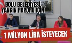 Bolu Belediyesi, yangın raporu için 1 milyon lira isteyecek