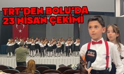 TRT'den Bolu'da 23 Nisan çekimi