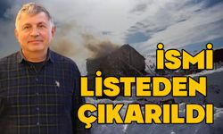 Halit Ergül listeden çıkarıldı