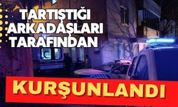 Tartıştığı arkadaşları tarafından kurşunlandı