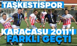 TAŞKESTİSPOR, KARACASU 2011'İ FARKLI GEÇTİ