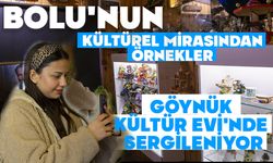 Bolu'nun kültürel mirasından örnekler Göynük Kültür Evi'nde sergileniyor