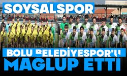 SOYSALSPOR, BOLU BELEDİYESPOR'U MAĞLUP ETTİ