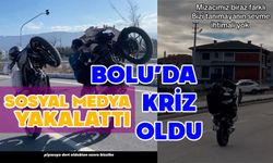 Bolu'da sosyal medya başlarına iş açtı