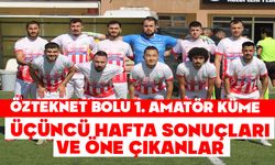 Özteknet Bolu 1. Amatör Küme: Üçüncü Hafta Sonuçları ve Öne Çıkanlar