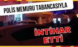 Polis memuru tabancasıyla intihar etti