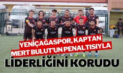 Yeniçağaspor, Kaptan Mert Bulut’un Penaltısıyla Liderliğini Korudu