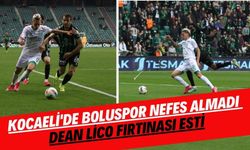Kocaeli'de Boluspor Nefes Almadı