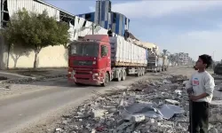 Gazze’ye 100 yardım tırı girdi