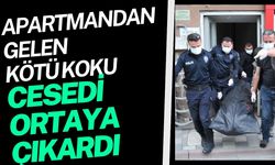 Apartmandan gelen kötü koku cesedi ortaya çıkardı