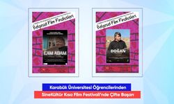KBÜ öğrencilerinden SineKültür Kısa Film Festivali’nde çifte başarı